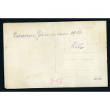 Magyar katona egyenruhában, órával, őzikével, Debrecen, 1. világháború, 1916, 1910-es évek, Eredeti fotó, papírkép. 