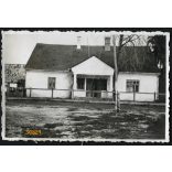 Magyarnemegye, Erdély, református paplak, helytörténet, falu, egyház, 2. világháború, 1940-es évek, Eredeti fotó, papírkép.  
