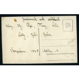 Kollár műterem, Veszprém, iskolás lányok matrózblúzban, copf, csoport, 1925, 1920-as évek. Eredeti fotó, papírkép, hátulján a lányok keresztneveivel.