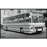 Ikarus 250 távolsági autóbusz, jármű, közlekedés, busz, autóbusz, szocializmus, 1970-es évek, Eredeti nagyobb méretű gyári fotó a Magyar Ifjúság magazin számára papírkép. 