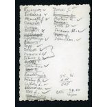 Osztálykép, Alacska, Borsod megye, régi falusi iskola, hátlapon az osztálynévsor, helytörténet,  1950-es évek, Eredeti fotó, papírkép.   