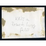 Kács a Remete-hegy felől, falu, Borsod megye, helytörténet, 1930-as évek, Eredeti fotó, papírkép.   