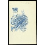 Nagyobb méret, Ganz műterem, Budapest, magyar katona egyenruhában, portré, 1. világháború, 1910-es évek, Eredeti nagyméretű (!) kabinetfotó.   