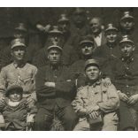 'Beszkárt' dolgozók kirándulása cigány zenekarral, BSZKRT, Budapest Székesfővárosi Közlekedési Részvénytársaság, egyenruha, közlekedés, 1930-as évek, Eredeti fotó, papírkép.  