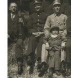 'Beszkárt' dolgozók kirándulása cigány zenekarral, BSZKRT, Budapest Székesfővárosi Közlekedési Részvénytársaság, egyenruha, közlekedés, 1930-as évek, Eredeti fotó, papírkép.  