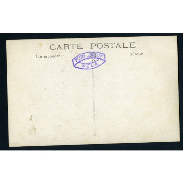 Foto "MIRA", Kúla, Vajdaság, csoportkép egyházi személyekkel, pap, teológus, helytörténet, 1930-as évek, Eredeti fotó, papírkép. 