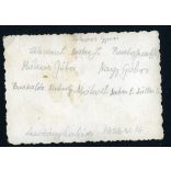 Focicsapat, Ludányhalászi, sport, Nógrád megye, helytörténet, 1956, 1950-es évek, Eredeti fotó, papírkép, hátoldalán nevekkel. 