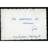 Magyar katonák dobtáras géppuskával, egyenruha, fegyver, kommunizmus, Pest megye, helytörténet, 1957, 1950-es évek, Eredeti fotó, papírkép.  