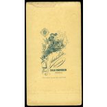 Antal műterem, Zalaegerszeg, házaspár gyönyörű ruhában, bajusz, cvikker,  portré, Zala megye, 1890-es évek, Eredeti nagyméretű (!) kabinetfotó különös hátlappal.   