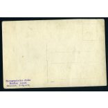 Reitter Lipót műterme, Moson, elegáns férfi bajusszal, festett háttér, Győr-Moson-Sopron megye, helytörténet, 1920-as évek, Eredeti fotó, papírkép.  