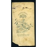 Kochanovics műterem, Liptó-Rózsahegy, Felvidék, elsőáldozó lány ünneplő ruhában, vallás, gyönyörű festett háttér, 1880-as évek, Eredeti kabinetfotó, sarkai sérültek, jobb alsó sarka hiányos. 