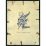 Steinbach Heinrich műterme, Móritzföld (Móricföld), Erdély, aratás, betakarítás gőzgéppel, mezőgazdaság, Bánság, helytörténet, 1890-es évek, Eredeti nagyméretű (!) kabinetfotó, felső széle vágott. 