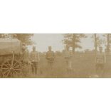 Magyar katonák tábortűznél Pünkösd vasárnapján, visszavonulás Kovel felé, Oroszország, egyenruha, 1. világháború, Solovigy (?), 1916. június 11. (Pünkösd vasárnap), 1910-es évek, Eredeti fotó, hátuljá