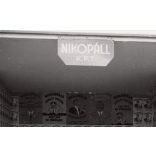 Nikopáll Kft., cigaretta szipka reklám stand, üzlet, kirakat, Budapest, 1930-as évek, Eredeti fotó, papírkép.   