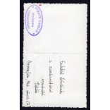 Fekete László fényképész Veresegyház, emlék a zászlóavatásról, országzászló, elegáns hölgy magyaros ruhában, 1942. június 27. 2., világháború, helytörténet, Pest megye, 1940-es évek, Eredeti fotó, pap