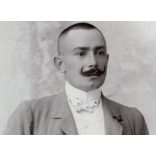 nagyobb méret, bocsári Svastits (Svastics) Elek (1826-1893) nemes, földbirtokos portréja, 1870, 1870-es évek, Eredeti fotó, korabeli kartonra ragasztva, papírkép.  