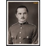 Magyar katona portréja, egyenruha, Gödöllő, helytörténet, 1931. szeptember 20., 1930-as évek, Eredeti fotó, papírkép.  