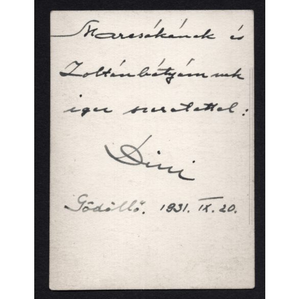 Magyar katona portréja, egyenruha, Gödöllő, helytörténet, 1931. szeptember 20., 1930-as évek, Eredeti fotó, papírkép.  