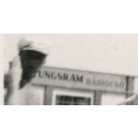 Strandol a család, Tungsram rádiócső reklám, fürdőruha, fürdő, strand, 1930-as évek, Eredeti fotó, papírkép.   