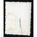 Moszkvics gépkocsi 'KPM Autóközlekedési Tanintézete' felirattal, autó, jármű, közlekedés, 1950-es évek, Eredeti fotó, papírkép. 