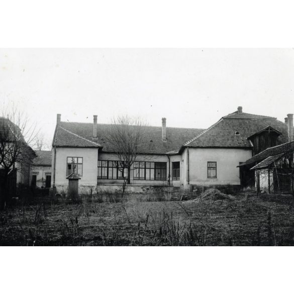 Nagy Mihály utca 8, Balassagyarmat, utcakép, Nógrád megye, helytörténet, 1941, 1940-es évek, Eredeti fotó, papírkép.