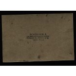 Schaffer fényképész, Budapest, magyar katonák csoportja, fegyver, puska, egyenruha, 1920-as évek, Eredeti kabinetfotó.   