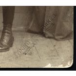 Stojkovits és Békés, Arad, Erdély, iskolás lány matrózblúzban, masnival, 1910-es évek, Eredeti fotó, papírkép.   