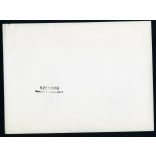 Nagyobb méret, Szendrő István fotóművészeti alkotása, a romos Budapest, Kálvin tér, 2. világháború, 1945, 1940-es évek. Eredeti, pecséttel jelzett fotó, papírkép, sarka sérült, kopott. Dekorációnak, a