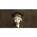 S.M.S MOEVE, (Möwe, Möve), kislány matróz ruhában, 1. világháború, hajó, katona, 1910-es évek, Eredeti fotó, papírkép.  