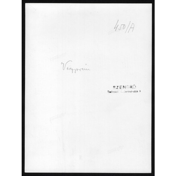 Nagyobb méret, Szendrő István fotóművészeti alkotása. Veszprém, 1940. Eredeti, pecséttel jelzett fotó, papírkép, Agfa Brovira papíron. Dekorációnak, ajándéknak is kiváló.
