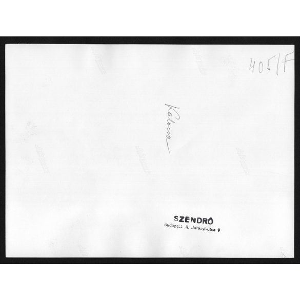 Nagyobb méret, Szendrő István fotóművészeti alkotása. Asszonyok kalocsai népviseletben, Bács-Kiskun megye, néprajz, 1930-as évek. Eredeti, pecséttel jelzett fotó, papírkép, Agfa Brovira papíron. Dekor