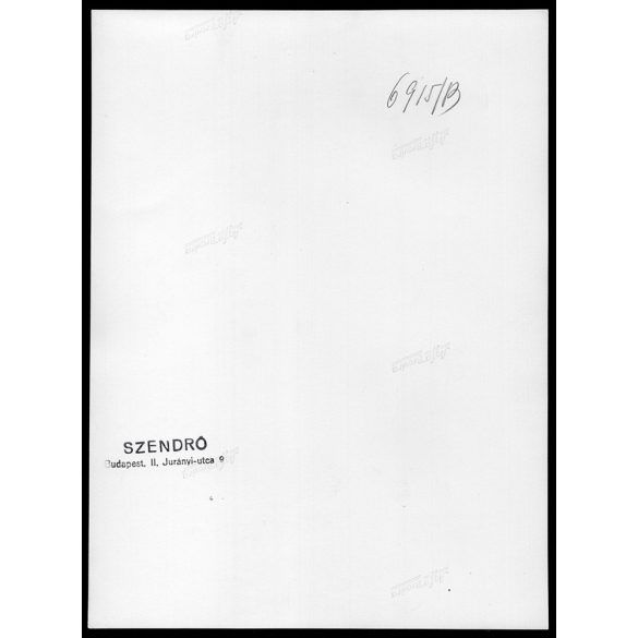 Nagyobb méret, Szendrő István fotóművészeti alkotása. Műkorcsolyázó a Városligetben, Budapest, magyaros ruha, sport, 1930-as évek. Eredeti, pecséttel jelzett fotó, papírkép, Agfa Brovira papíron. Deko