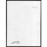 Nagyobb méret, Szendrő István fotóművészeti alkotása. lány biciklivel, kerékpár, jármű, közlekedés, zsáner, 1930-as évek. Eredeti, pecséttel jelzett fotó, papírkép, Agfa Brovira papíron. Dekorációnak,