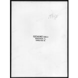 Nagyobb méret, Szendrő István fotóművészeti alkotása. Sirály a levegőben, madár, állat, 1930-as évek. Eredeti, pecséttel jelzett fotó, papírkép, Agfa Brovira papíron. Dekorációnak, ajándéknak is kivál