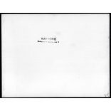 Nagyobb méret, Szendrő István fotóművészeti alkotása. Útkereszteződés cirill betűs táblákkal, Abony, Dormánd, Budapest, Kerecsend, Miskolc, Szilhalom, szétlőtt magtár, 2. világháború, 1945, 1940-es év