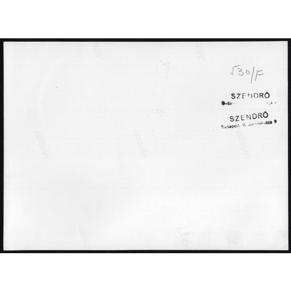 Nagyobb méret, Szendrő István fotóművészeti alkotása. Agyaggalamb lövészet, 1930-as évek. Eredeti, pecséttel jelzett fotó, papírkép, Agfa Brovira papíron. Dekorációnak, ajándéknak is kiváló. 