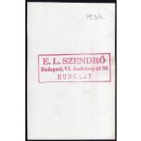 Nagyobb méret, Szendrő István fotóművészeti alkotása. Budapest, Pasarét, Páduai Szent Antal Plébánia, 1930-as évek. Eredeti, pecséttel jelzett fotó, papírkép. Dekorációnak, ajándéknak is kiváló.