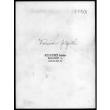Nagyobb méret, Szendrő István fotóművészeti alkotása. Kalocsa, Bács-Kiskun megye, falfestés, népviselet, néprajz, helytörténet, 1930-as évek. Eredeti, pecséttel jelzett fotó, papírkép. Dekorációnak, a