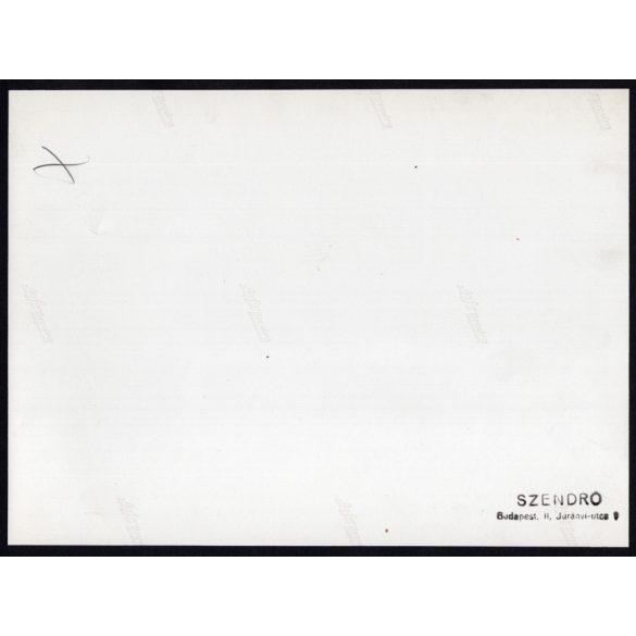 Nagyobb méret, Szendrő István fotóművészeti alkotása. Szovjet katonák (ogyesszai tengerészek) magyar katonával, Budapest, 2. világháború, egyenruha, fegyver, 1945, 1940-es évek. Eredeti, pecséttel jel