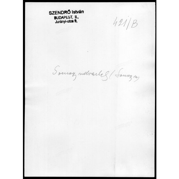 Nagyobb méret, Szendrő István fotóművészeti alkotása. Asszonyok somogyudvarhelyi népviseletben, néprajz, helytörtlnet, Somogy megye, 1930-as évek. Eredeti, pecséttel jelzett fotó, papírkép, Agfa Brovi