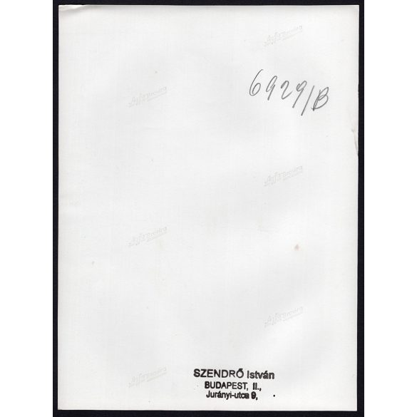 Szendrő István fotóművészeti alkotása. fiatalasszony mezőkövesdi népviseletben, fejdísz, néprajz, helytörténet, palóc, matyó, Borsod-Abaúj-Zemplén megye, 1930-as évek. Eredeti, pecséttel jelzett fotó,