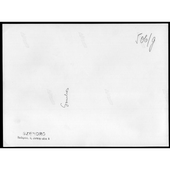 Nagyobb méret, Szendrő István fotóművészeti alkotása. Gombos, Vajdaság, lányok gombosi népviseletben, néprajz, helytörténet, 1930-as évek. Eredeti, pecséttel jelzett fotó, papírkép, Agfa Brovira papír