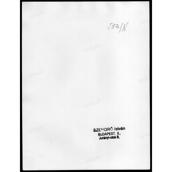 Nagyobb méret, Szendrő István fotóművészeti alkotása. Szüret, fiatal lány kosárral, szőlő, mezőgazdaság, néprajz, zsáner, 1940-as évek. Eredeti, pecséttel jelzett fotó, papírkép, Agfa Brovira papíron.