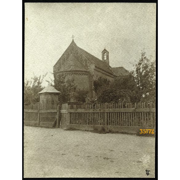 Jánosi apátsági templom, Rimajánosi, Felvidék, 1900-as évek, Eredeti fotó, papírkép.  