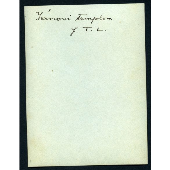 Jánosi apátsági templom, Rimajánosi, Felvidék, 1900-as évek, Eredeti fotó, papírkép.  