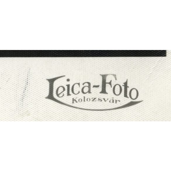 Leica-Foto műterem, Kolozsvár, Erdély, fiatal férfi portréja, 1930-as évek, Eredeti fotó, papírkép.   
