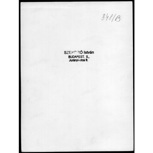 Nagyobb méret, Szendrő István fotóművészeti alkotása. Budapest, Margitszigeti zenélő kút, 1930-as évek. Eredeti, pecséttel jelzett fotó, papírkép, Agfa Brovira papíron. Dekorációnak, ajándéknak is kiv