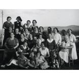 Magyarok a város felett, Kolozsvár, Erdély,  háttérben a régi város, helytörténet, 1935, 1930-as évek, Eredeti fotó, papírkép.  