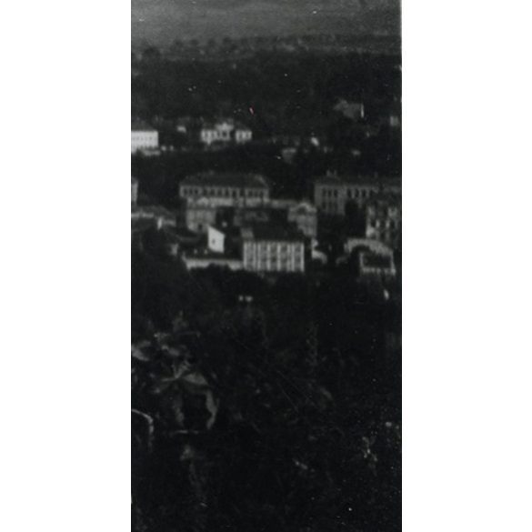 Magyarok a város felett, Kolozsvár, Erdély,  háttérben a régi város, helytörténet, 1935, 1930-as évek, Eredeti fotó, papírkép.  