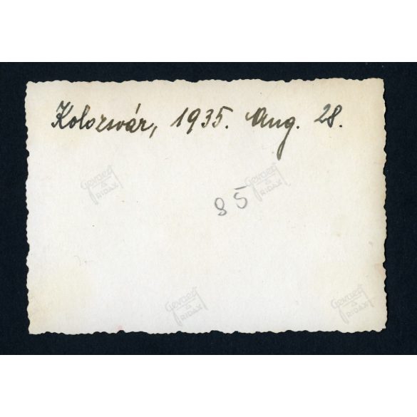 Magyarok a város felett, Kolozsvár, Erdély,  háttérben a régi város, helytörténet, 1935, 1930-as évek, Eredeti fotó, papírkép.  